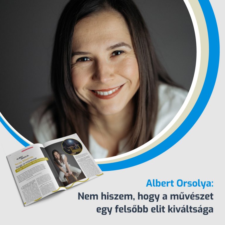 Volt már gyógyszerügynök, coach, MLM szakértő, influenszer és művészettörténész – persze csak egy performansz erejéig. Nem (szexista) viccekkel szórakoztat, hanem verssel, művészettel. Albert Orsolya székelyudvarhelyi színésznő one woman show-jaival azok is találkozhattak, akik nem járnak színházba, újabban pedig a különböző művészeti ágakat köti össze az ÉRTÉKelünk összművészeti produkciókkal. A vele készült interjút keresd a szeptemberi lapban,